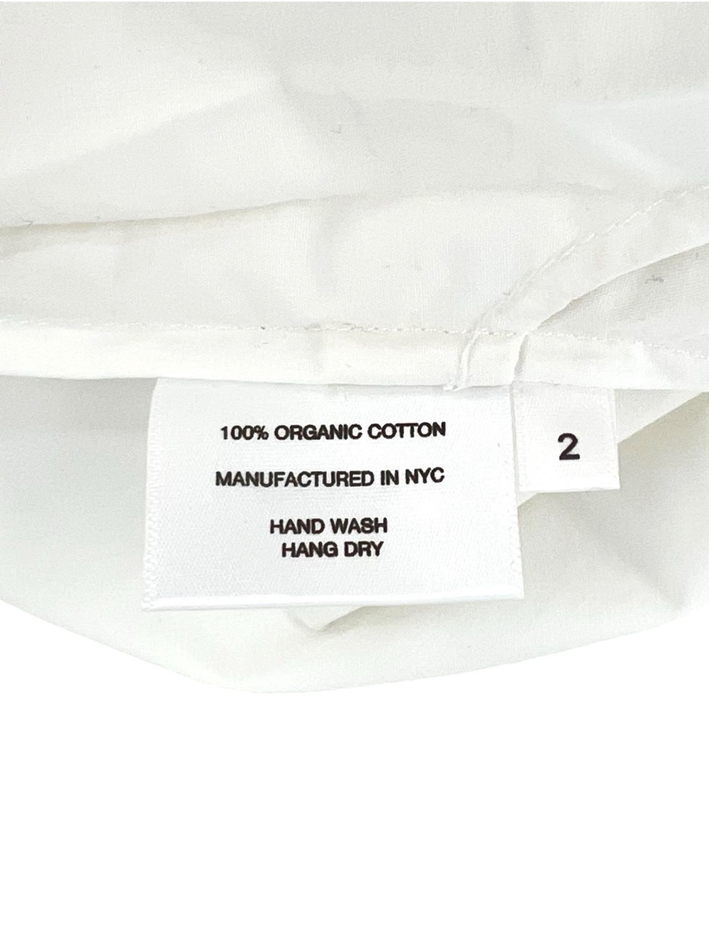 NU SWIM Rego Pants - White Organic Cotton Loose Fit Versatile Straight Leg Pants - Picture 9 of 14